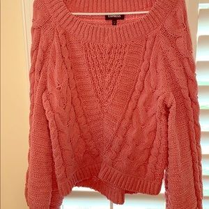 Pink Express sweater